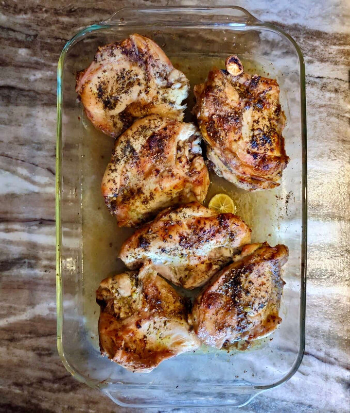 Zaatar Spiced Chicken with Lemon