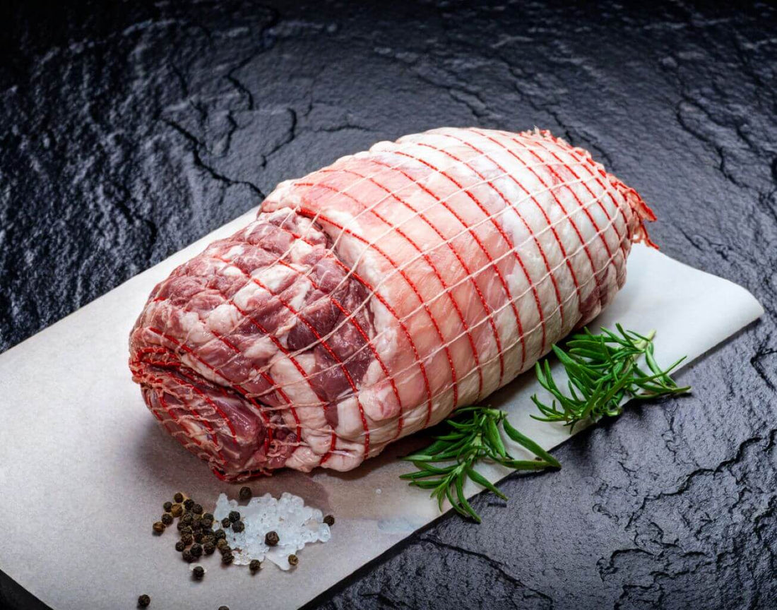 Boneless Lamb Shoulder Roast, Grass Fed and Finished on Pasture