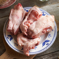 pasture raised chicken carcasses included chicken backs, great for stock and broth