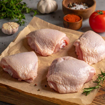 Chicken Thighs Bone-In, With Skin, Pasture Raised