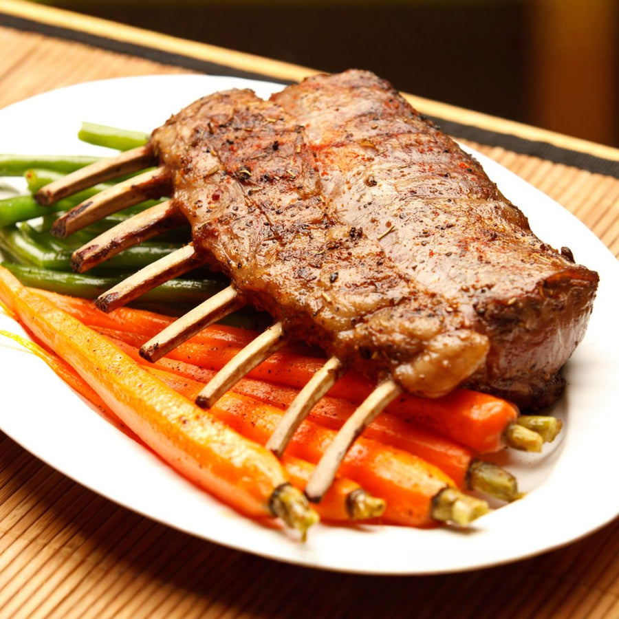 Frenched Rack of Lamb, 100% Grass-Fed and Finished