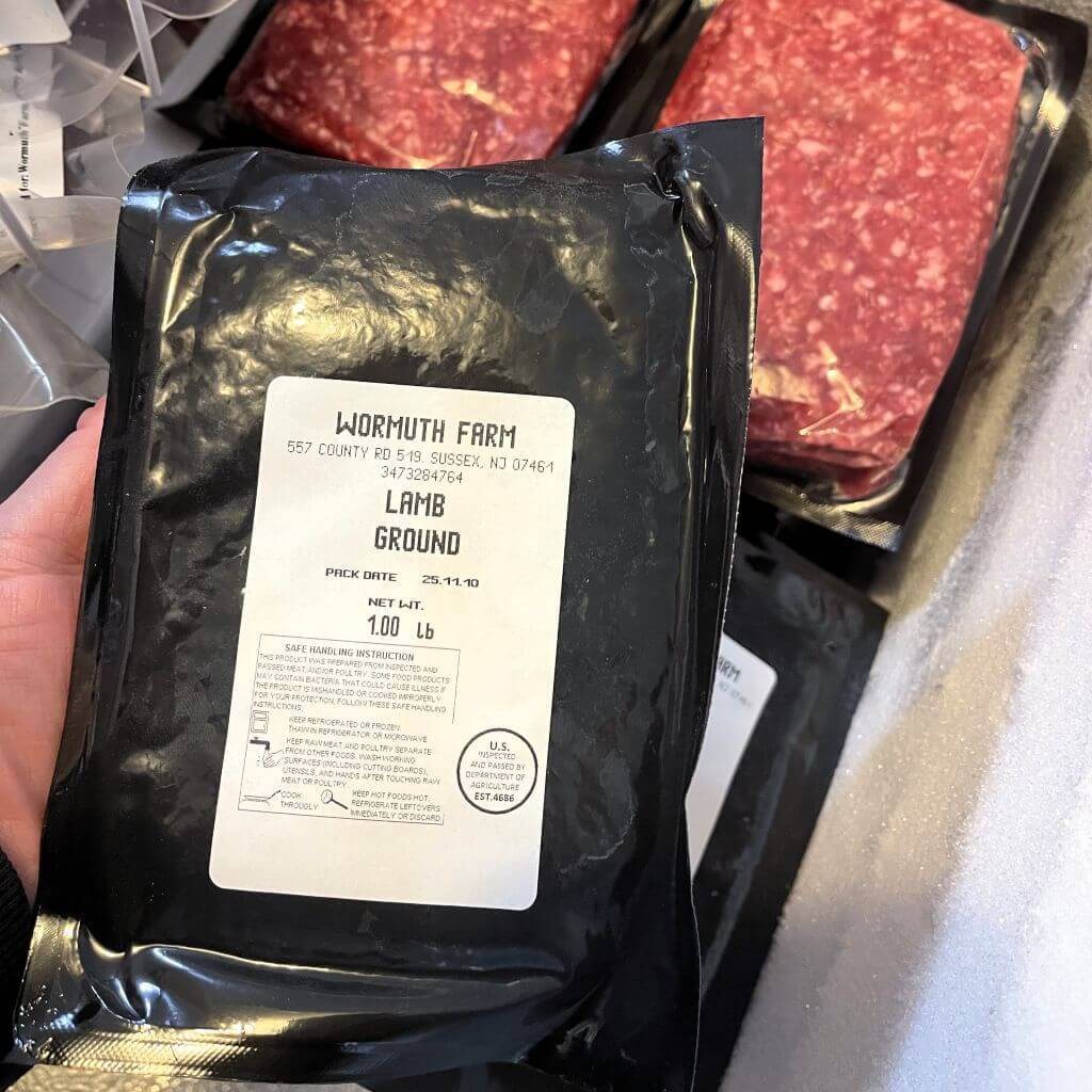 Ground Lamb, 100% Grass Fed and Finished