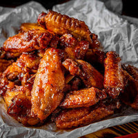 honey glazed pastured raised chicken wings