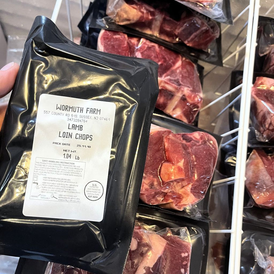 Lamb Loin Chops, Bone-In, 100% Grass Fed and Finished