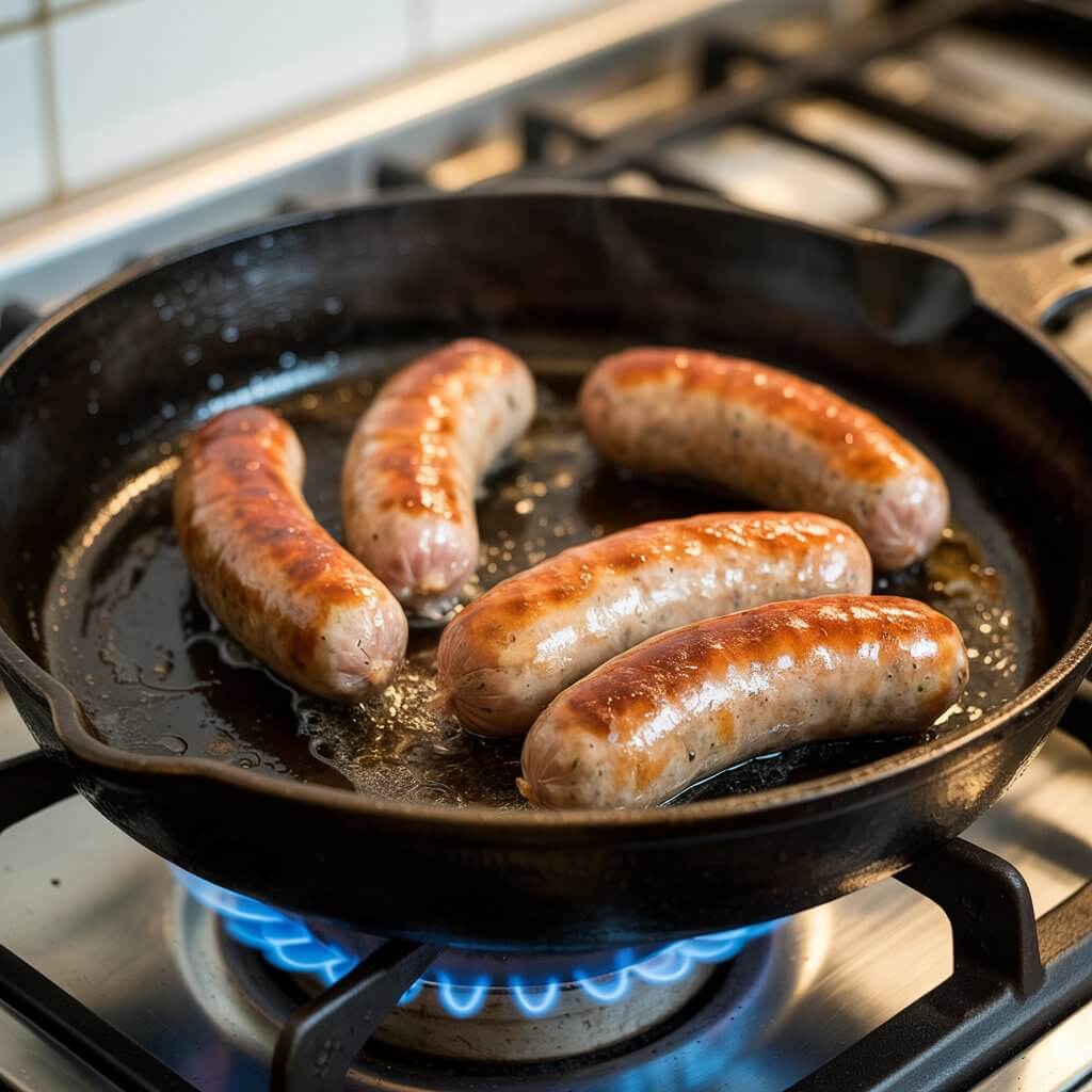 Pastured Pork Sausage, Sweet Italian, Sicilian-Style