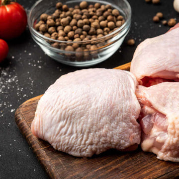 Chicken Thighs Bone-In, With Skin, Pasture Raised